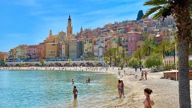 Apartment Menton # Monaco - F1 Gp - 4 Persons - Sea View - New - Parking - Clim - Premium - Beach And Sun