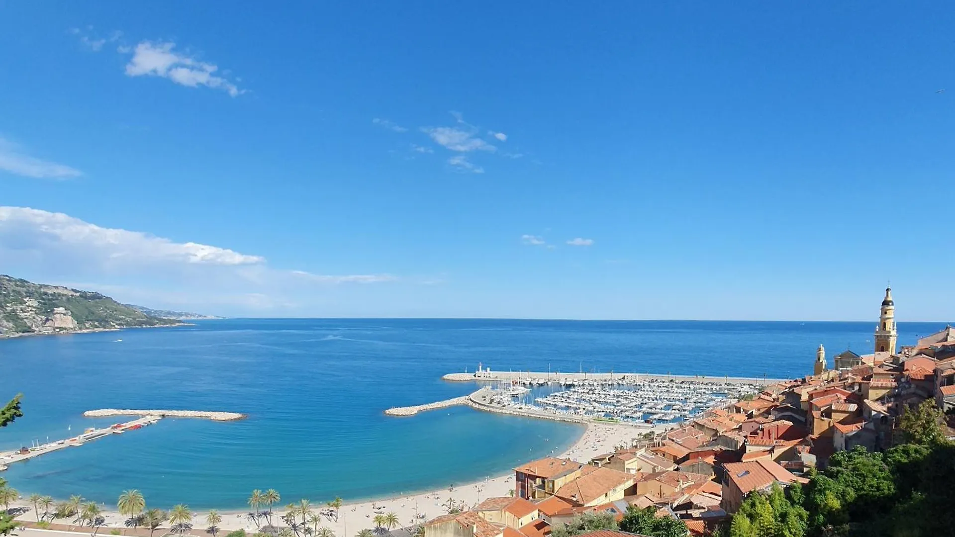 Apartment Menton # Monaco - F1 Gp - 4 Persons - Sea View - New - Parking - Clim - Premium - Beach And Sun